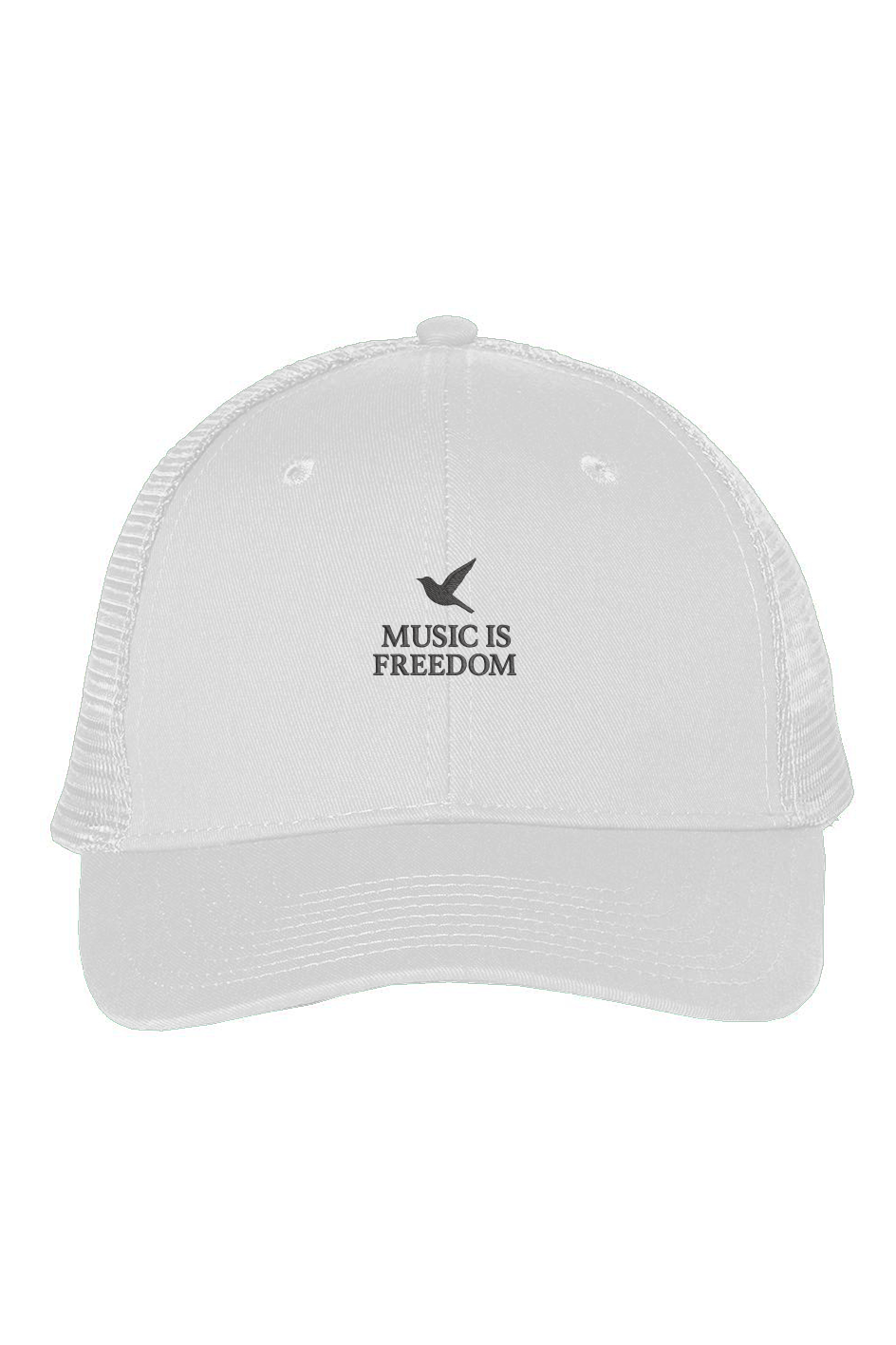 Mesh-Back Twill Trucker Cap