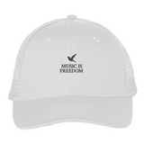 Mesh-Back Twill Trucker Cap
